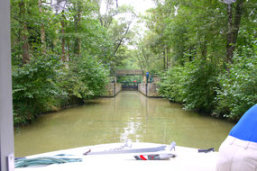 Hausboot-Tour auf dem Canal de Montech, Canal Latéral à la Garonne und Petite Baise 