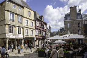 Bild: Dinan in der Bretagne