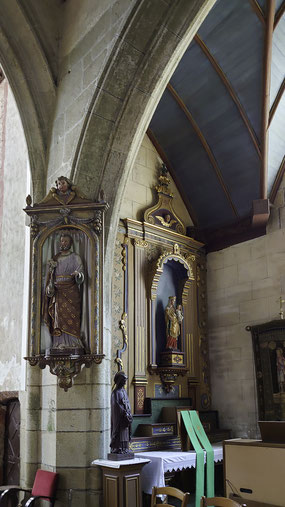  Bild: Notre-Dame de Confort im Ort Le Kaludi, in der Großgemeinde Confort-Meilars, Bretagne  