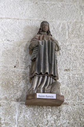 Bild: Statue in der Chapelle Notre-Dame de Tronoën