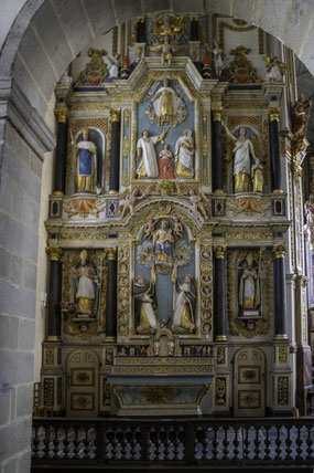 Bild: Retable Rosaire in Saint-Thégonnec