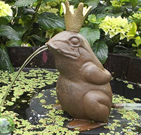 Frosch Wasserspeier Teichfigur