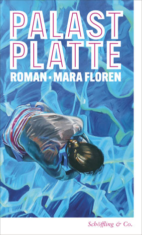 Das Cover von "Palastplatte" zeigt eine Frau, die in Wasser hockt.