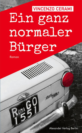 Auf dem Cover von "Ein ganz normaler Bürger" befindet sich die Rückseite eines alten Autos.
