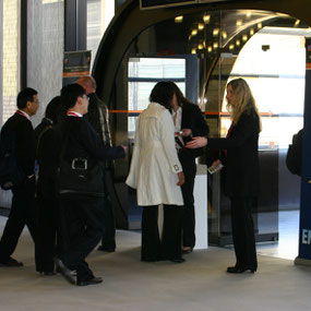 Messeregistrierung Besuchererfassung Veranstaltungssysteme Statistik Messe Kongress Ausweise Druck Registrierung e-Ticket Zutrittskontrolle Einlasskontrolle Scanner Barcode