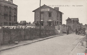 La maison d'Émile POMMIER, rue Lavoisier à Vélizy.