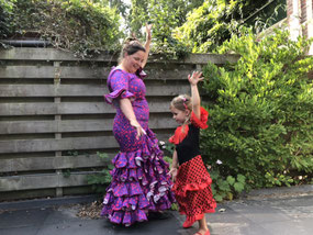 Happy-Nes Kindercoaching geeft dansworkshop Flamenco 