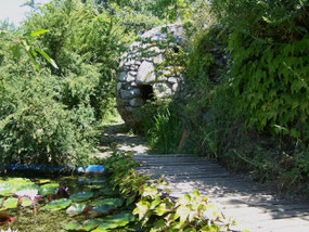 jardin de sambuc dans les Cévennes