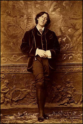 Oscar Wilde, Aufnahme von N. Sarony © Wikipedia