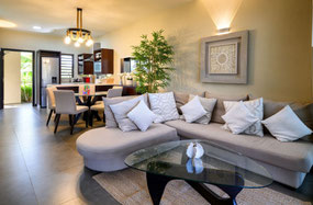 Two-bedroom, two-bathroom apartment for rent in Grand Baie, Mauritius, offered by Jinvesty Ile Maurice
