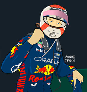 Max Verstappen by Muneta & Cerracín