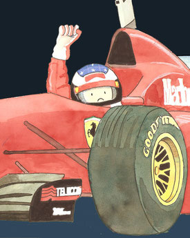Michael Schumacher by Muneta & Cerracín