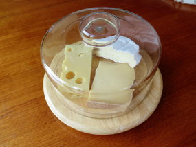 クロシェに入れたチーズ