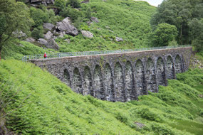 Das Viadukt der ehemaligen Oban Line