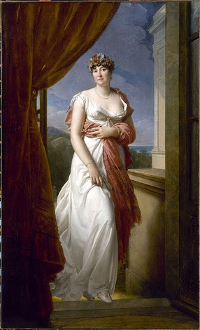 François Gérard, Portrait of Thérésa Tallien, c. 1804, Musée Carnavalet, Paris  