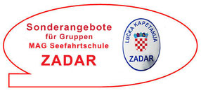 Gruppensonderangebote Küstenpatent Boat Skipper Kurs & Prüfung in Zadar an einem Wochenende