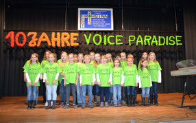 Der Kinderchor "Voice Paradise"  2012