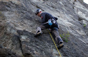 frühherbstliches Mittwochsklettern am Nelkenstein, Klettergebiet Steinicht, 21.09.2022