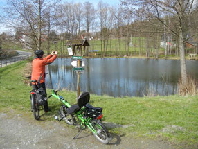 Frühlingsradtour im Vogtland, 11.04.2021