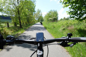 auf dem Brückenradweg von Selb nach Wunsiedel, 29.05.2021