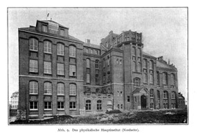 Alte Physik 1905 Nordansicht