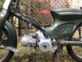 6vカブにリーファン125を積む その１ Cub Asianexpress ページ