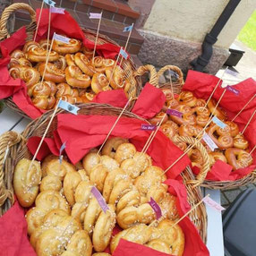 Deko und Knabbereien