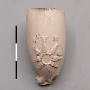 Ca 1760-1790, Alphen aan den Rijn, Initialen KVH