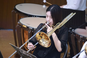 筒井台中学校吹奏楽部（コベカツ）トロンボーン指導講師：宮原先生（なだ音楽サロン）