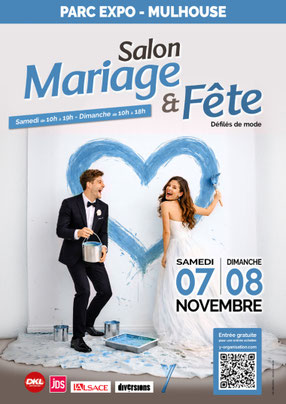 Salon du Mariage & Fête à Mulhouse 07 et 08 Novembre 2026