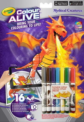 Crayola augmented reality colouring set - translations
