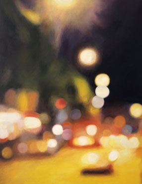 Franklinstrasse, Öl auf Leinwand. 70 x 100, 2025