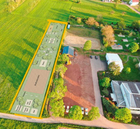 Frühe Planungsskizze