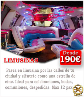 limusina blanca lyncoln para despedidas de solteras en Córdoba