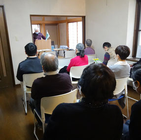 お披露目会にて柴山代表理事挨拶