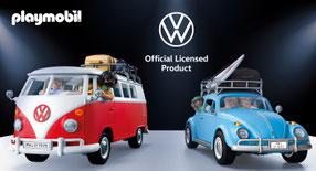 Le Combi T1 et la Coccinelle PLAYMOBIL 2021.