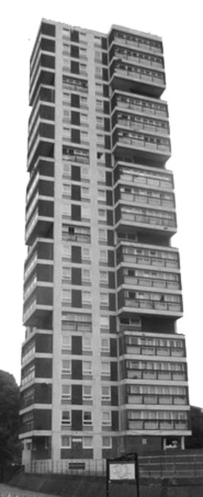 Aspects of British culture: photo of South London tower block