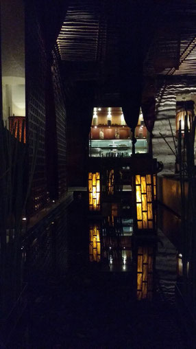 The gorgeously presented Birdcage restaurant at the Intercontinental Semiramis, Cairo. Dante Harker