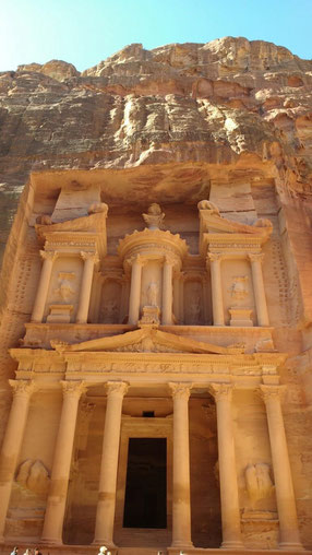 The Royal Treasury at Petra, Jordan. Dante Harker