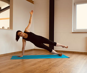 Yogalehrerin Stephanie Winning
