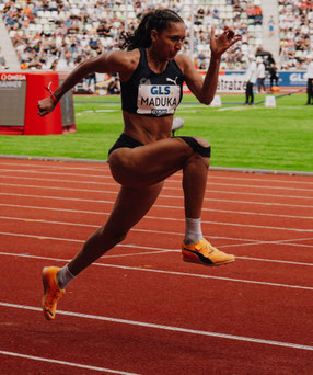 Jessie Maduka im Dreisprung / Credit: Maria Grunak