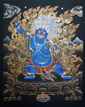 Chana Dorji painted by Phuntsho W