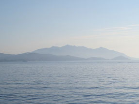 Ankunft auf der Isola d'Elba