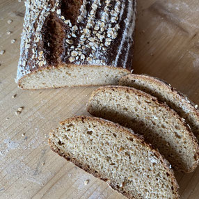 Vollkornbrot mit Waldstauenroggen und Sauerteig