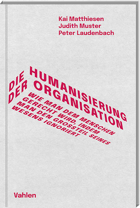 Deckblatt des Buches "Die Humanisierung der Organisation"