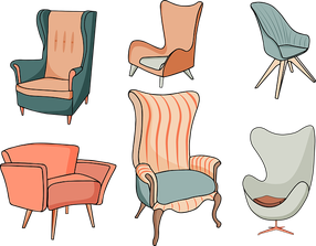 various chair designs