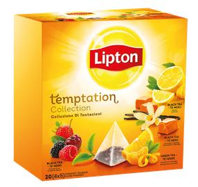 TÈ LIPTON TEMPTATION COLLECTION COLLEZIONE DI TENTAZIONI review recensione