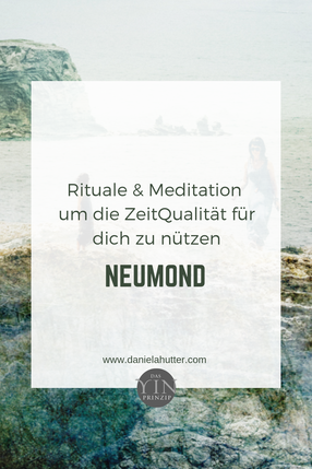 Neumond ist eine ZeitQualität. Als Mondphase unterstützt er Neubeginn. Mit Neumond beginnt ein neues Mondmonat und so korrespondiert die ZeitQualität mit den Rauhnächten.