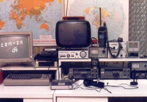 1° stazione radioamatoriale 1986