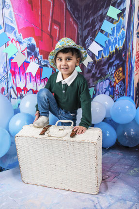 kindershoot met jongen